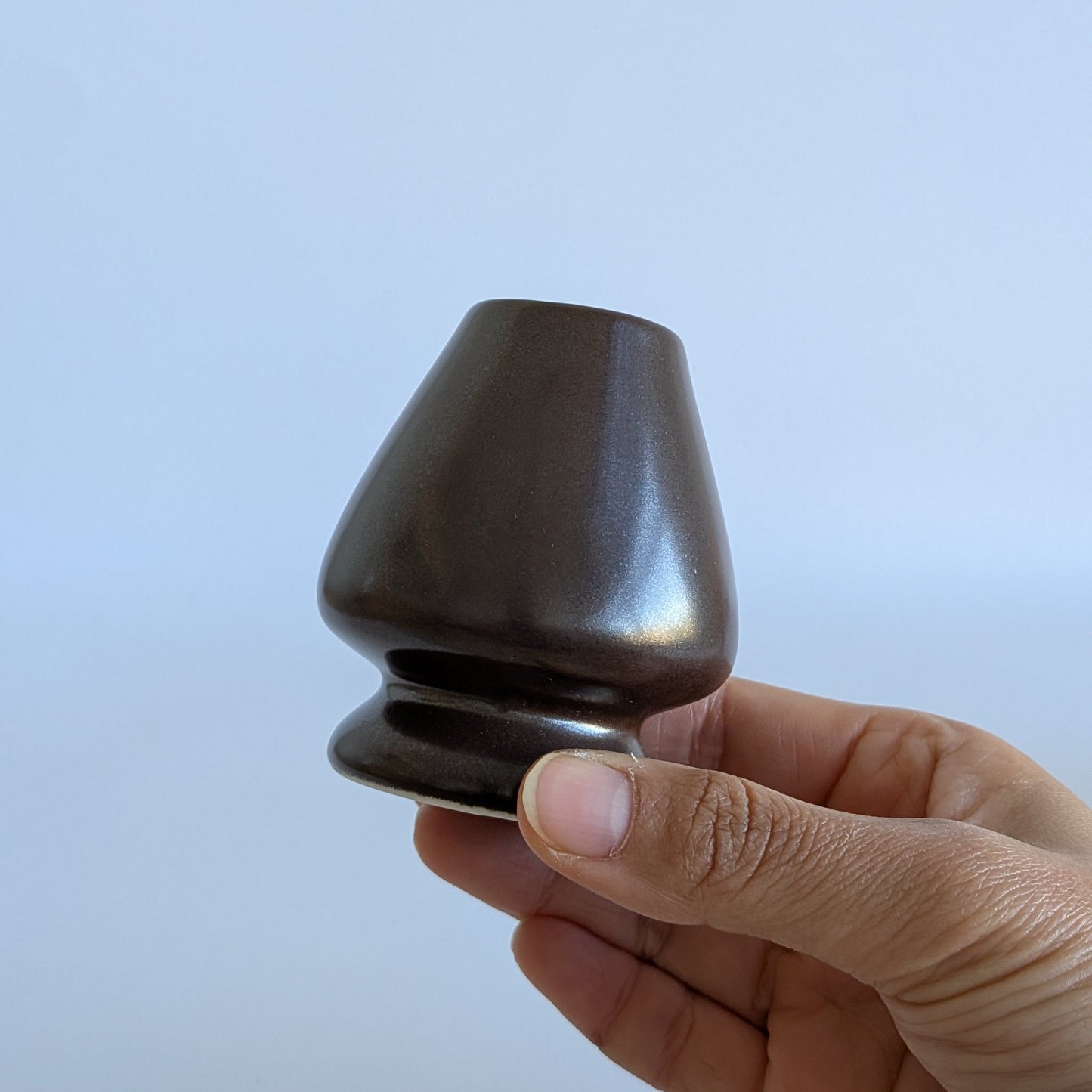 Brown Matcha Whisk Stand
