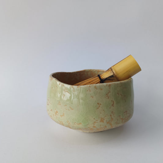 Haiyu Soft Green Matcha Bowl