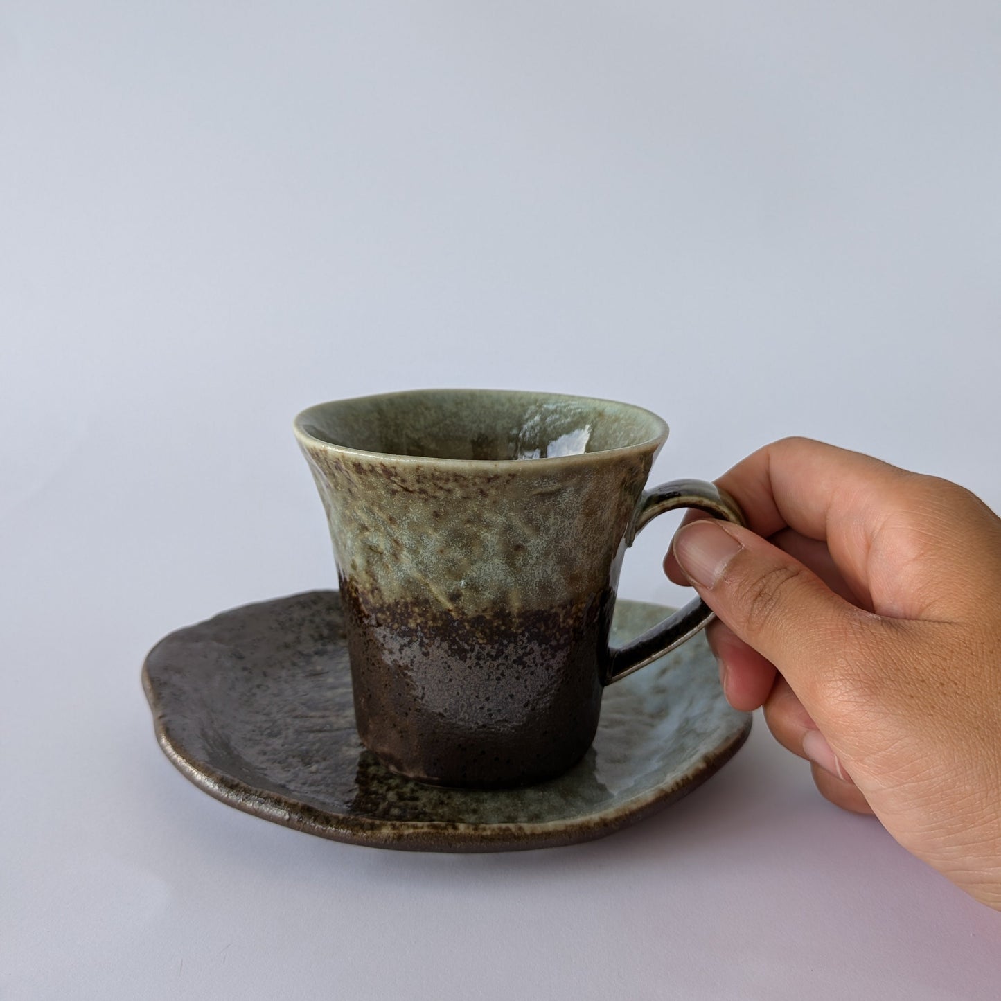 Kiseki Two-toned Cup & Saucer Set