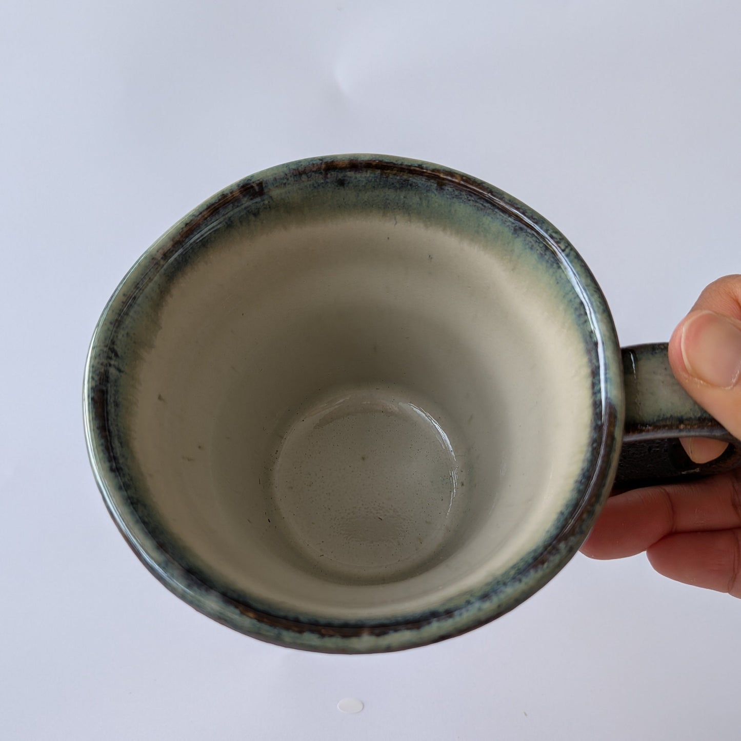 Mika Charcoal Dot Mug
