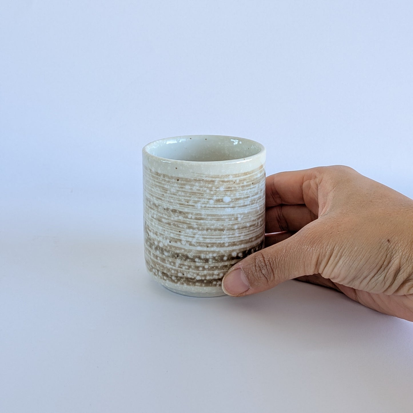 Tsuru White Yunomi Cup