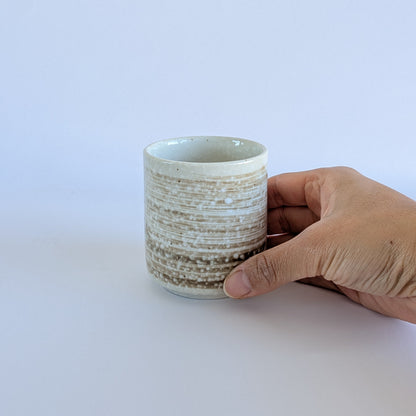 Tsuru White Yunomi Cup