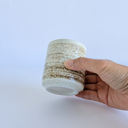Tsuru White Yunomi Cup