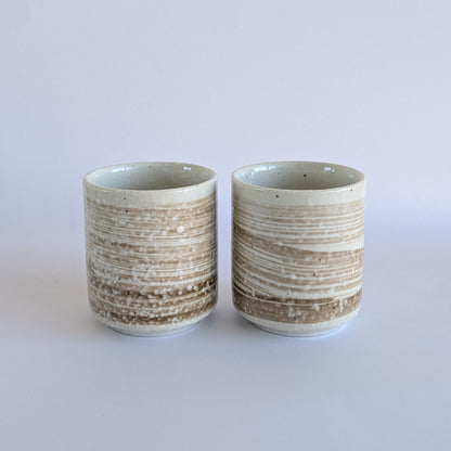Tsuru White Yunomi Cup