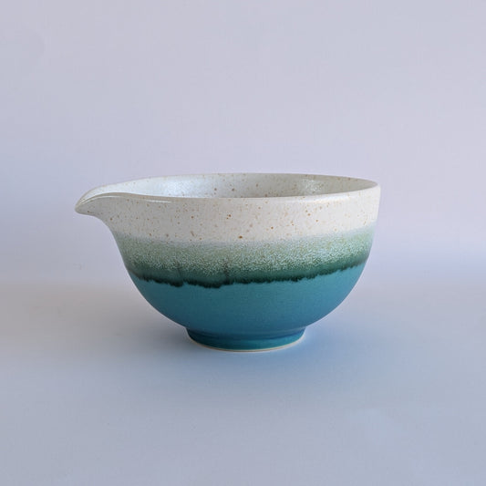 Aya Aqua Matcha Bowl with Spout