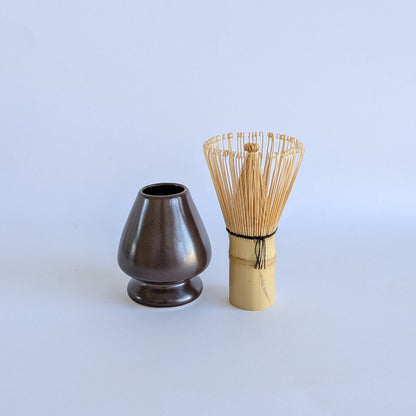 Brown Matcha Whisk Stand